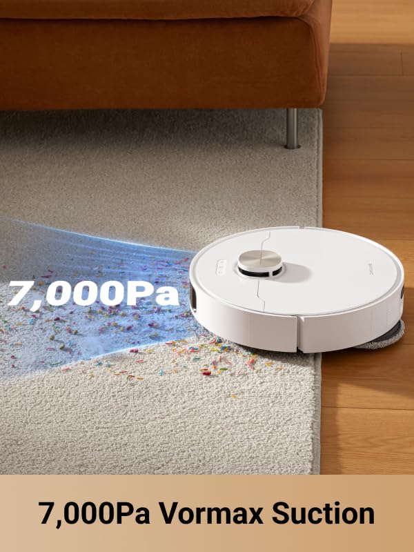 DREAME L10s Pro Ultra Heat Robot Vacuum and Mop Combo, Mop Extend, 7000Pa - Image 4