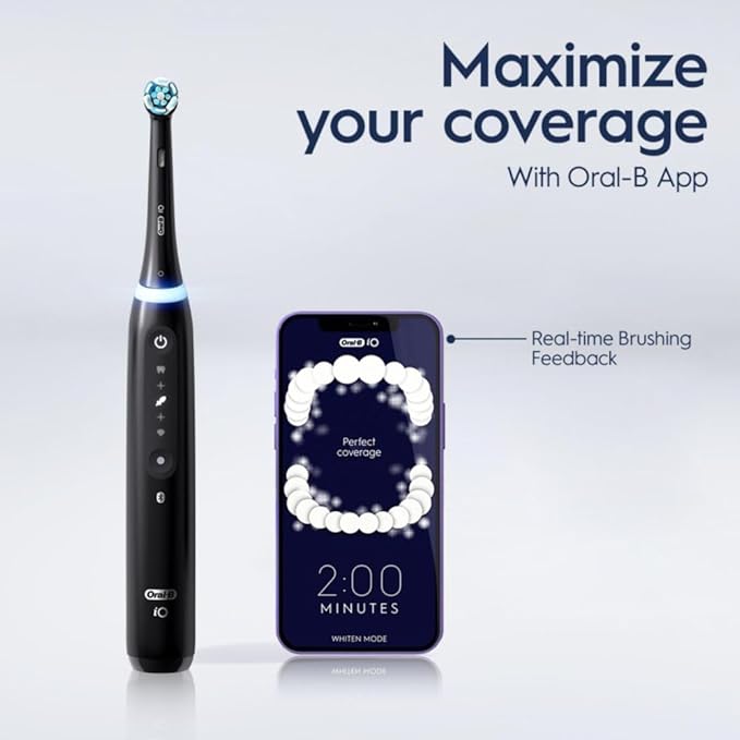 Oral-B iO Deep Clean + Whiten Rechargeable Electric Toothbrush - Image 7