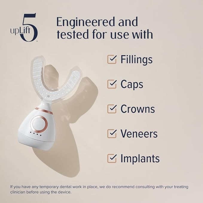 upLift 5 Pulsating Facial Lift | 5 Minute Age Reversal Device, Contours & - Image 7