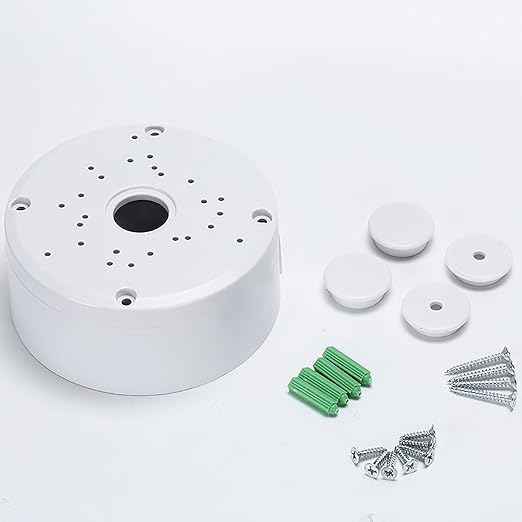 Universal Bullet Security Camera Junction Box Mount Bracket Plastic Rainproof - Image 6