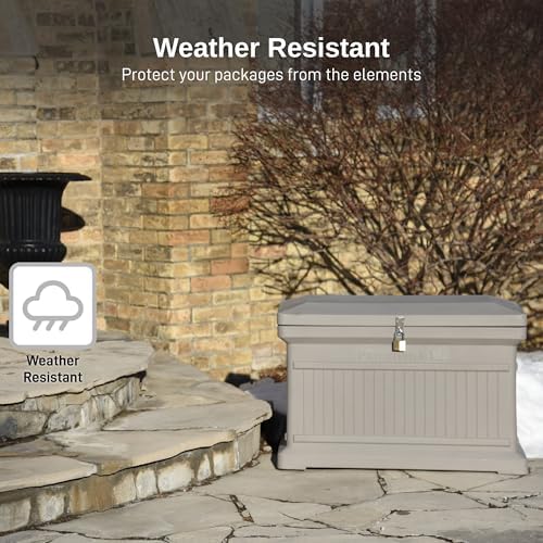 rts home accents parcelwirx premium horizontal storage cabinet/package, side view