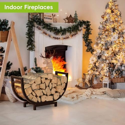 dicasser firewood rack outdoor and indoor firewood storage, package contents