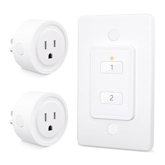 LoraTap Mini Wireless Remote Control Outlet Plug Adapter by LoraTap