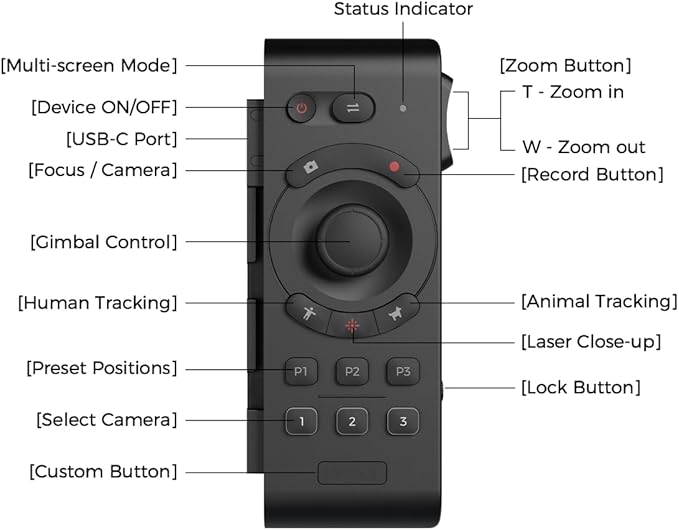OBSBOT Tail Air & Smart Remote Combo, Streaming Camera - Image 7
