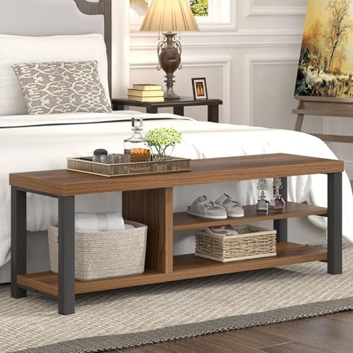 foluban entryway bench, modern wood shoe bench for, close-up detail