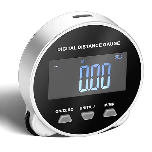 Digital Measuring Wheel USB Rechargeable 652.8ft/199m High Precision Measurement by Unknown