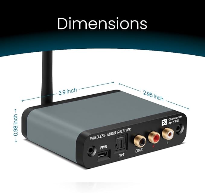 BLT-HD LDAC/aptX HD Bluetooth 5.1 Hi-Fi Receiver - Image 8