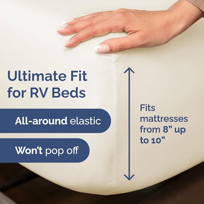 RV Short Queen Sheet Set 60 X 75 - Image 3