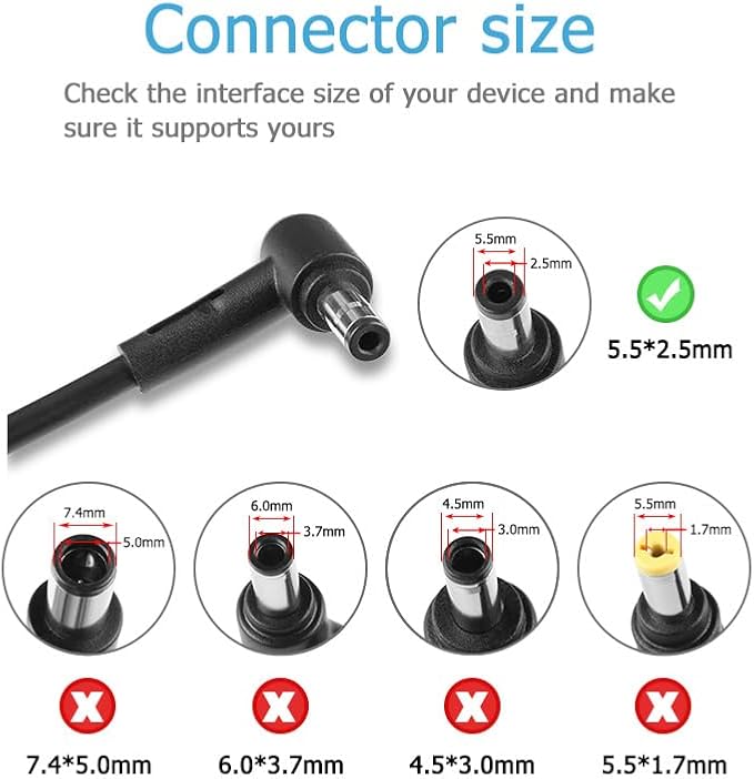 20V 6A 120W Charger Compatible - Image 4
