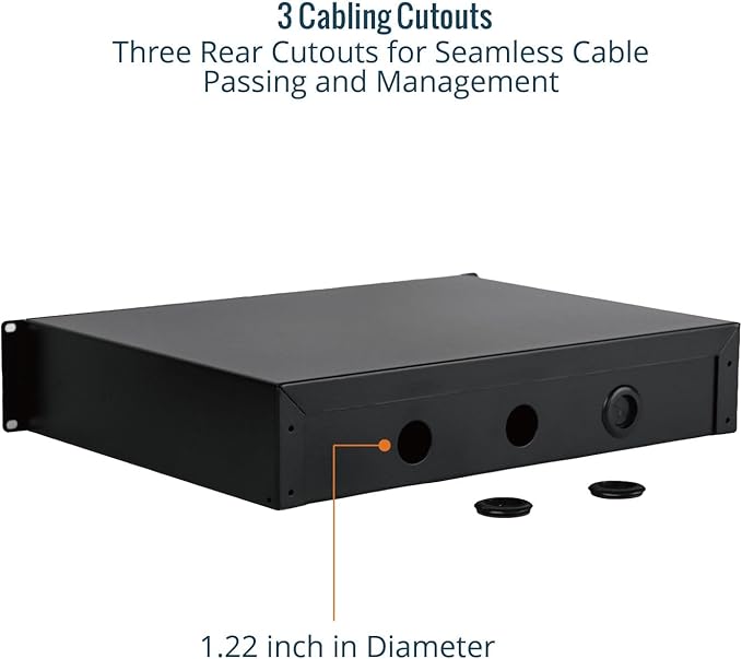 Tecmojo 2U Rack Drawer, Rack Mount Drawer - Image 5