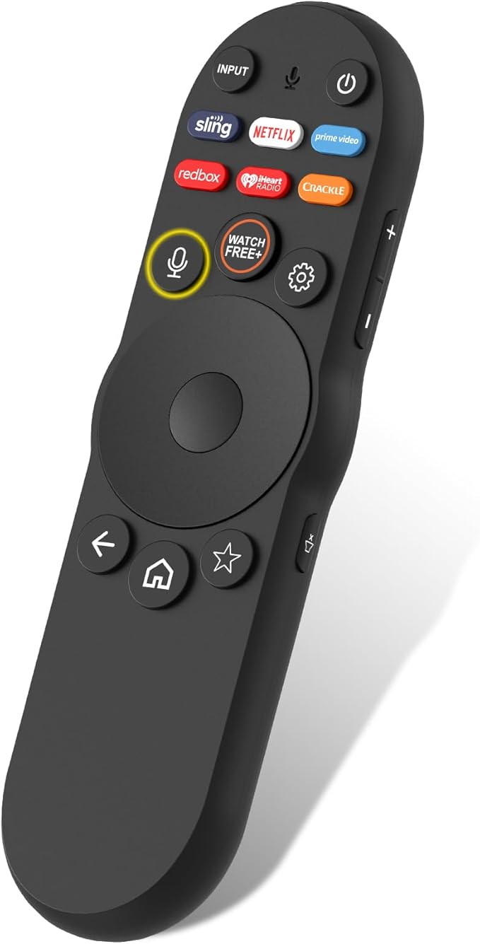 Voice Remote Control for Vizio Smart TV Remote, XRT270 Bluetooth Voice Remote by ExploreHome