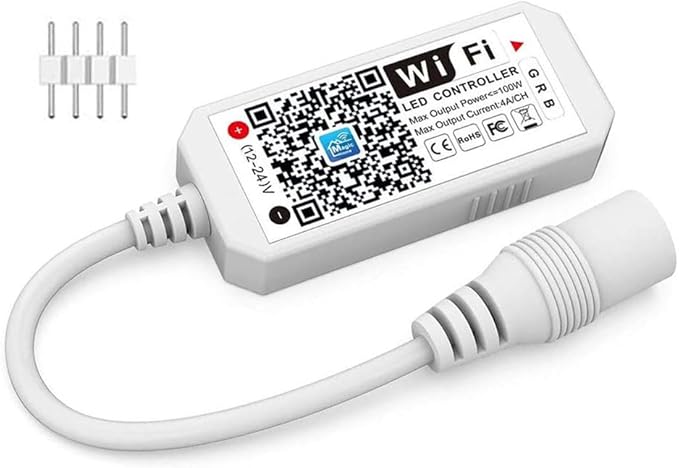 iNextStation Smart RGB WiFi LED Controller 4-Pin Output Compatible by inextstation