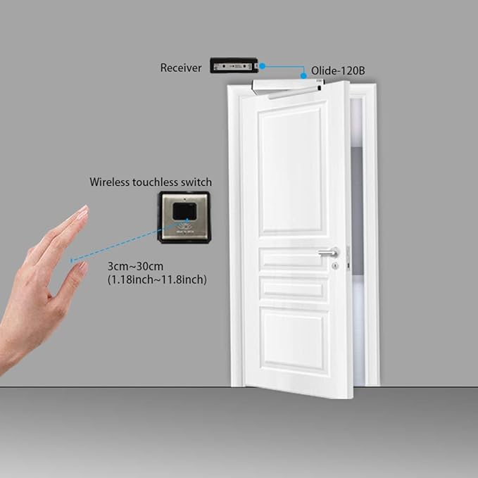 Olideauto Olide-120B Sensor Open Automatic Touchless Swing Door - Image 6