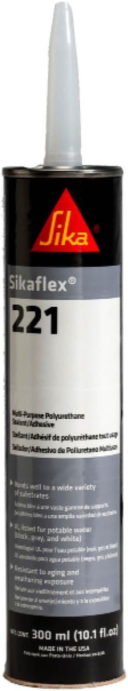 SIKA Sikaflex-221 Multi-Purpose Sealant/Adhesive, 10.1 fl. oz – Fast-Curing by SIKAUSA