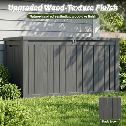 200 gallons outdoor storage deck box, view 9