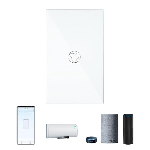 MOES Smart Water Heater Switch, 20A Water Heater Touch Switch Suitable by MOES