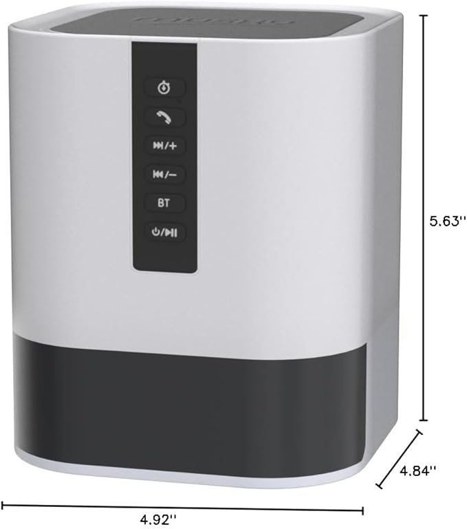 Hetyre Night Light Bluetooth Speaker, 5 in 1 Touch Control Bedside Lamp - Image 11