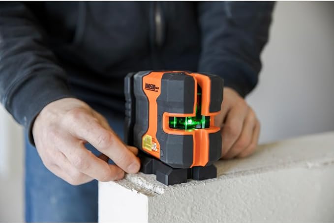 Johnson Level & Tool JLN300-GNCL Laser Level, Self-Leveling Cross-Line Laser - Image 9