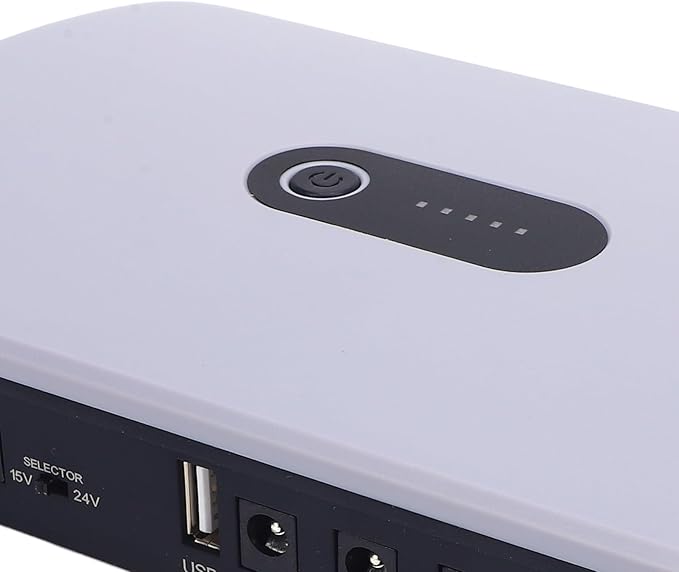 UPS Battery Backup Uninterruptible Power Supply 10400mAh Large Capacity DC - Image 3