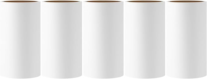 4.5 inch Lint Roller Refills Only Compatible by MINGRACE