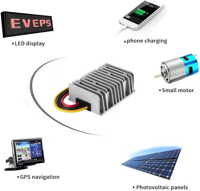480W 20A DC-DC Boost Converter, 12V to 24V Step-Up Voltage Regulator - Image 8