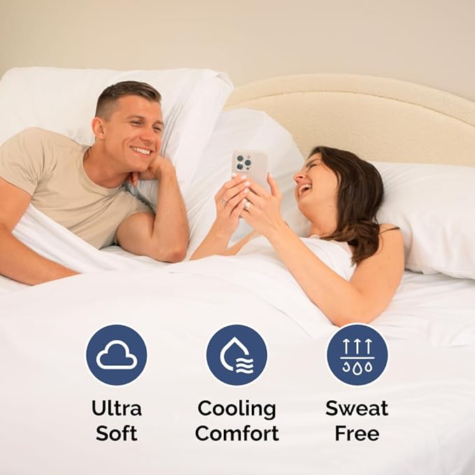 Split Head King Sheets Set – Top Split King Sheets - Image 5