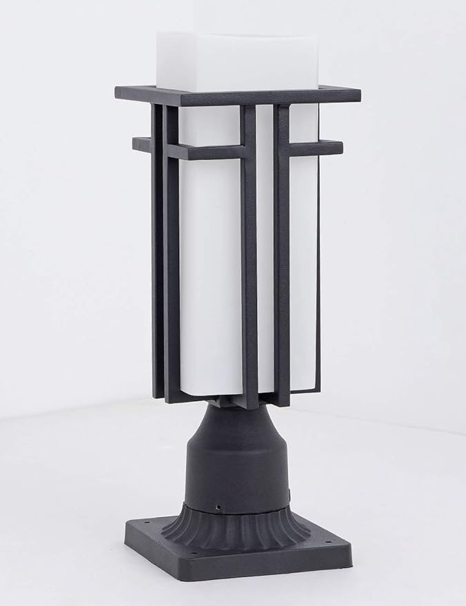 EERU Outdoor Post Lights Waterproof Metal Frame - Image 7