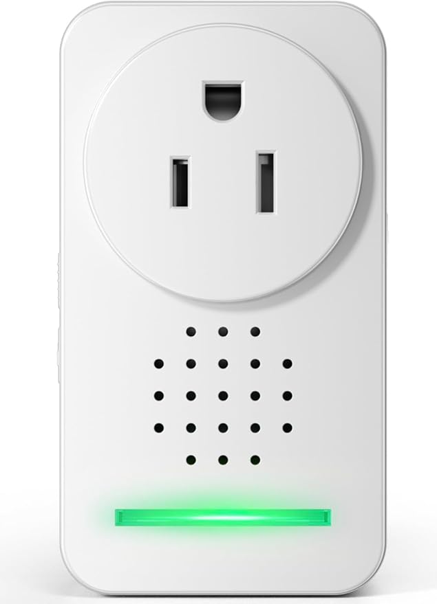 Power Failure Alarm, Upgrade Loud 120dB Adjustable 6 Siren Power Outage Alarm by SmartMailboxAlarm