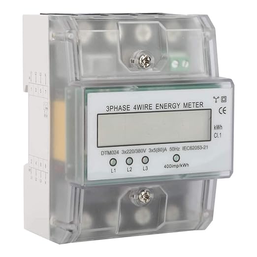 Electric Power Meter, Phase 4 Wire KWh Meter - Image 8