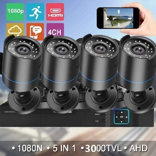 3000TVL Home Security System Surveillance DVR Camera Kits, 4K NVR - Image 2