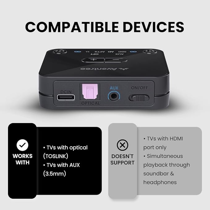 Avantree Audikast 3 – Bluetooth 5.3 Transmitter - Image 3