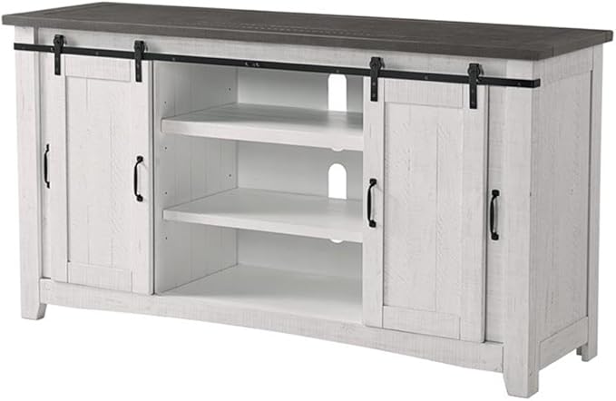Martin Svensson Home Rustic 65” Solid Wood TV Stand - Image 7