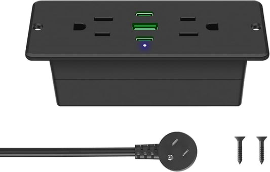 CCCEI Recessed Power Strip by CCCEI