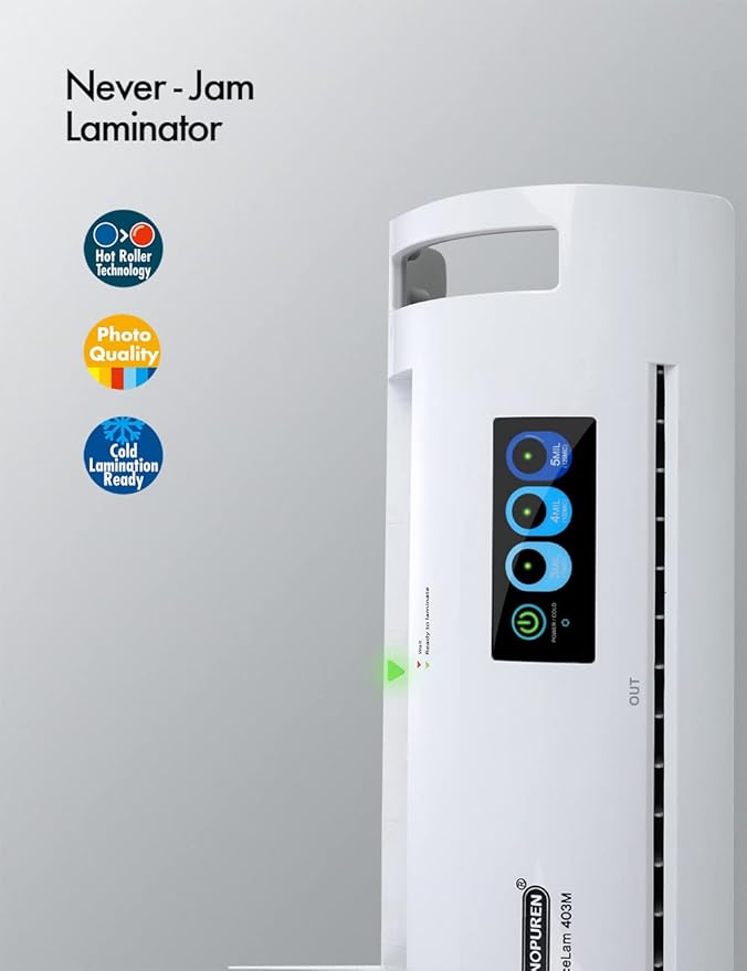 Laminator Machine, SINOPUREN Laminating Machine, Thermal Lamination 9-inch - Image 8