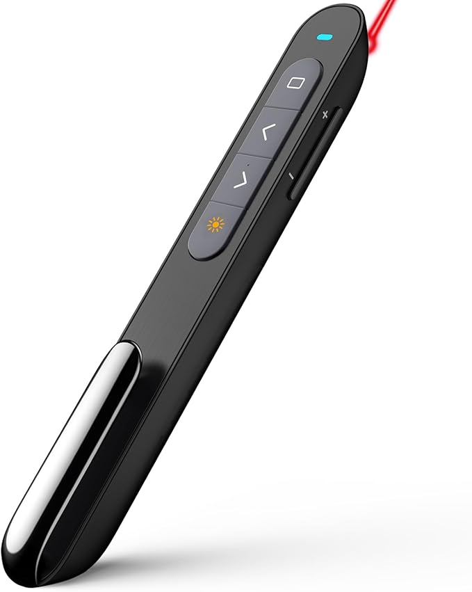 Norwii Rechargeable Bluetooth Presentation Clicker, Wireless Presenter by Norwii