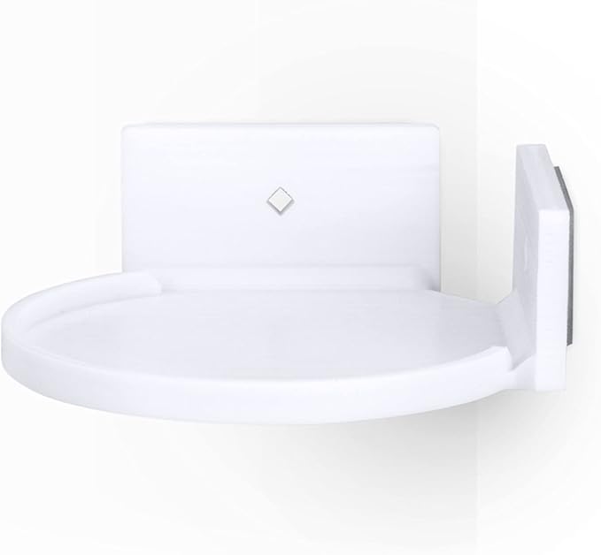 BRAINWAVZ 4” Small Floating Shelf, Adhesive & Screw in, - Image 9