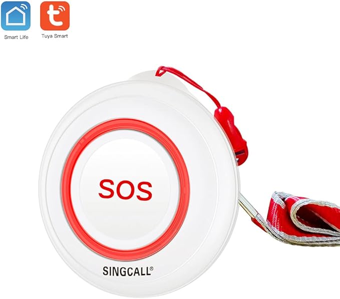 SINGCALL Caregiver Pager Panic Button Emergency Call Button - Image 8