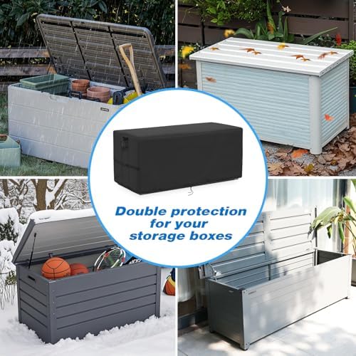 kingling deck box covers for keter xxl 230 showing dimensions