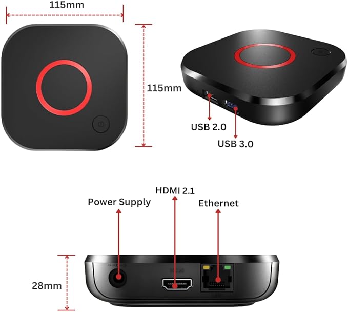 Raxxio MAG544w3 TV Set-Top Box - Image 6