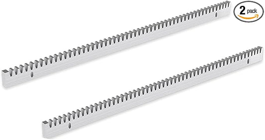 Blütezeit Galvanized Steel Gear Rack 8mm Thickness 1.64ft 2 Pieces Including by HomeGardenSolutions