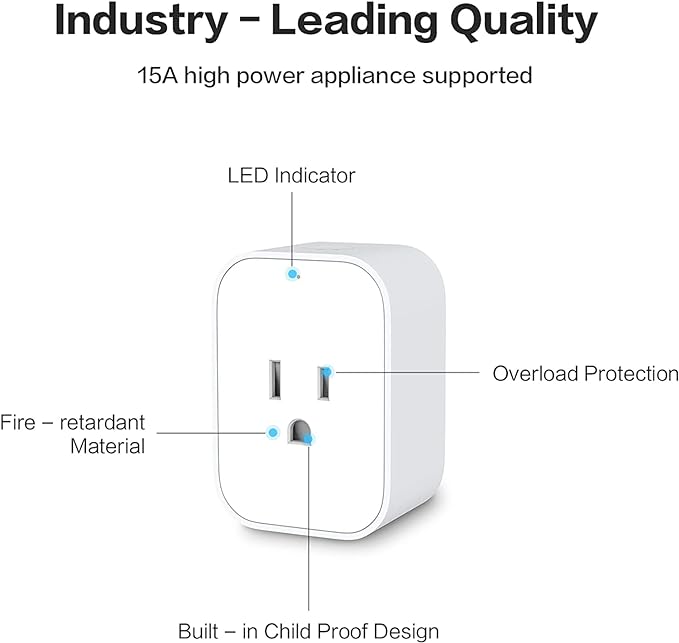 Aqara Zigbee Smart Plug with Energy Monitoring, Overload Protection, Scheduling - Image 6