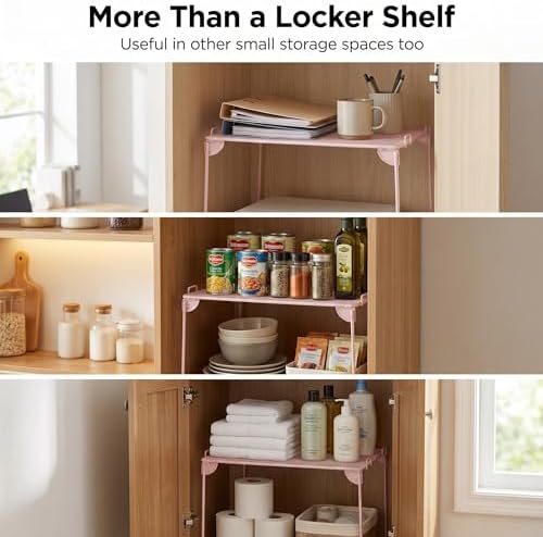 neudeco pack 2, mesh locker shelf, stackable extra on a desk or shelf