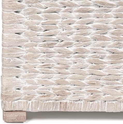 happimess anada 30" storage trunk wicker weave water, view 10