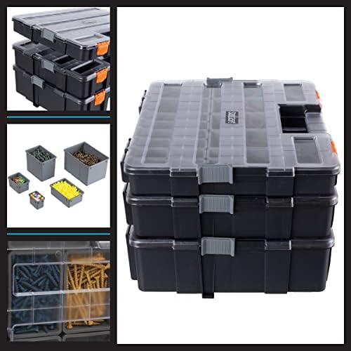 stalwart tool box organizer - 3-in-1 portable small, package contents