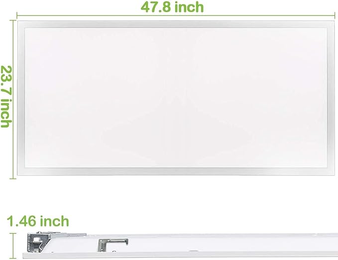hykolity (6 Pack 2x4 FT LED Flat Panel Troffer Light, 30/40/50W 3-Wattage - Image 4