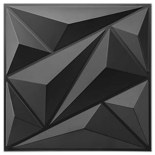 Art3dwallpanels 33 Pack 3D Wall Panel Diamond by Art3dwallpanels