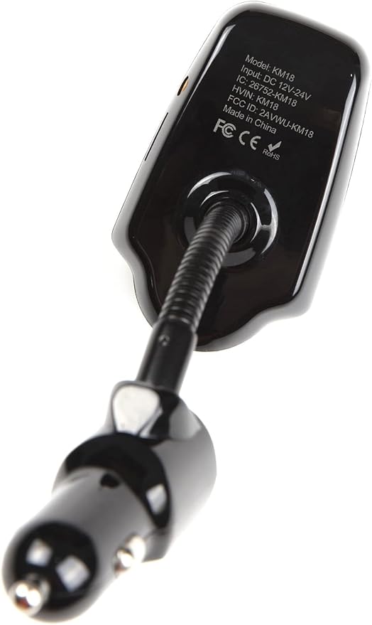 Nulaxy Bluetooth Car FM Transmitter Audio Adapter Receiver Wireless Handsfree - Image 9