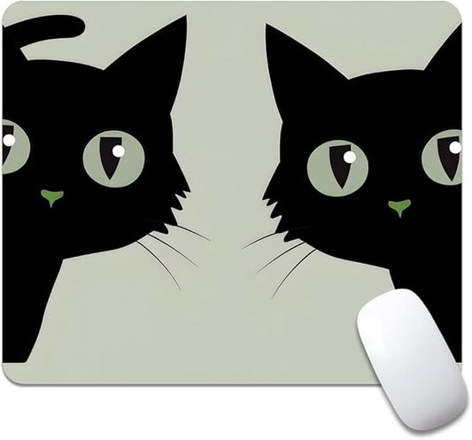 Cat Square Mouse pad, Waterproof, Anti Slip Rubber Base, Computer Mouse pad by Goodsprout