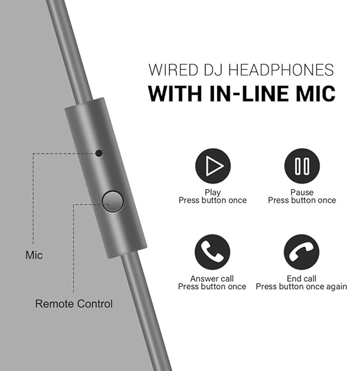OneOdio Wired Over Ear Headphones Studio Monitor & Mixing DJ Stereo Headsets - Image 4