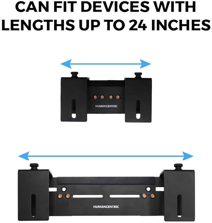 HumanCentric Adjustable Device Wall Mount, Cable Box and Modem Bracket - Image 6